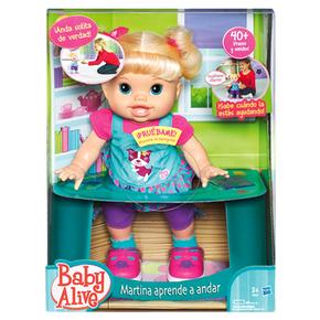 Muñeca Martina Aprende A Andar Baby Alive Hasbro