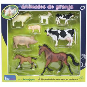 Caja Animales Granja Importación