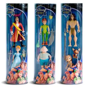 Tubo Figuras Héroes Disney Famosa