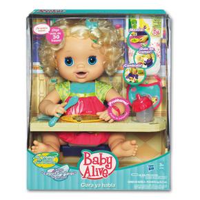 Muñeca Baby Clara Ya Habla Hasbro