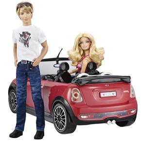 Muñeco Ken Mini Cooper Mattel