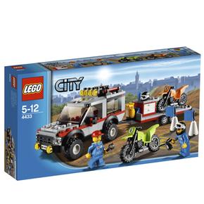 Camioneta Remolque Para Motocross Lego