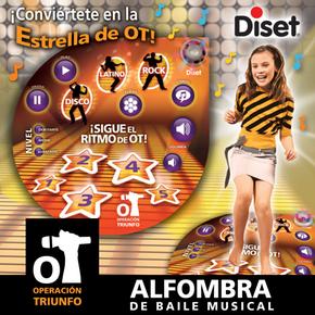 Alfombra De Baile Musical Operación Triunfo Diset