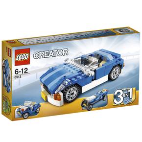 Coche Descapotable Azul Lego