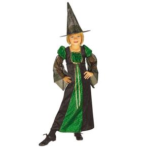 Disfraz Bruja Chispitas Verde Rubies