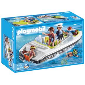 Lancha Familiar Playmobil