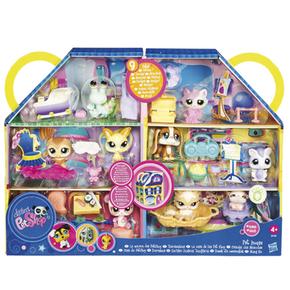 Folleto Por encima de la cabeza y el hombro almohada La Casa De Littlest Pet Shop Hasbro