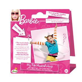 Juego Hula Hoop Musical Barbie Imc Toys