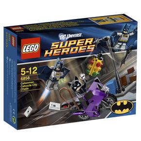 La Persecución En Moto De Catwoman Lego