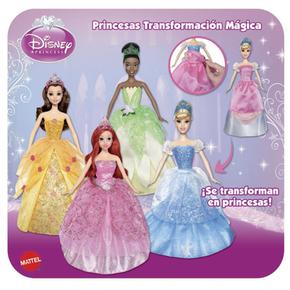 Princesas Disney Transformación Mágica Mattel