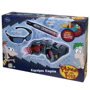 Kit Espía Phineas And Ferb Cefa Toys