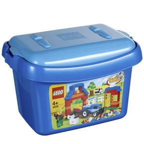 Cubo Azul De Ladrillos Lego