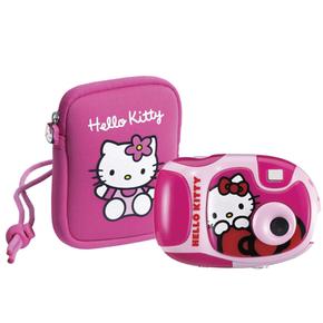 Cámara Digital + Funda Hello Kitty Ingo