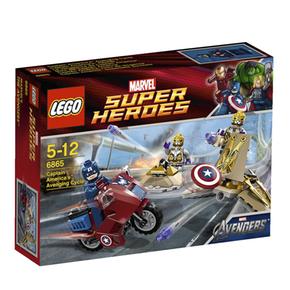 Moto Capitán América Lego