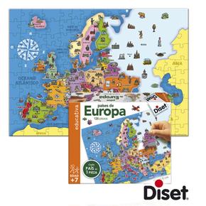 Puzzle Paises De Europa Diset