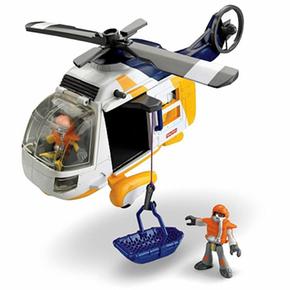Súper Vehículo De Rescate Imaginext – Helicóptero
