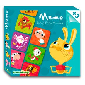 Memo Funny Farm Animals