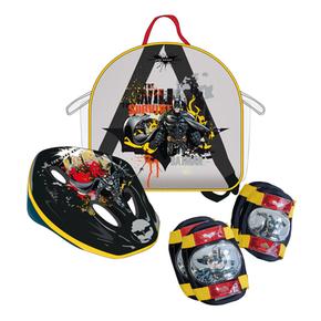 Mochila, Casco Y Protecciones Batman Importación