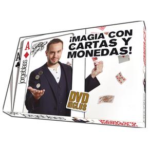 Juego De Magia En Dvd Cartas Y Monedas Con Jorge Blass Oid Magic