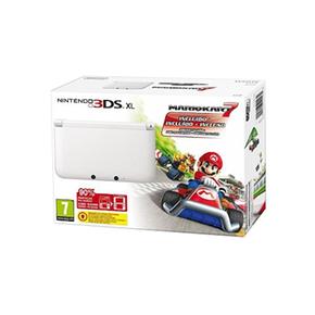 3ds Xl Blanca + Mario Kart 7 3ds