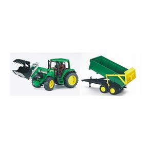 Bruder – Tractor Con Pala Y Trailer