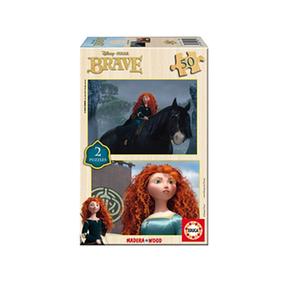 Educa Borrás – Puzzles Disney De Madera 2 X 50 Brave