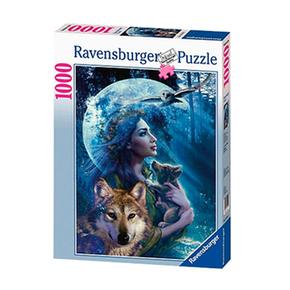 - Puzzle 1000 Piezas – La Mujer De Los Lobos Ravensburger
