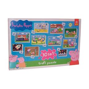 Peppa Pig Puzzle En 1 10 QdohBtrCxs