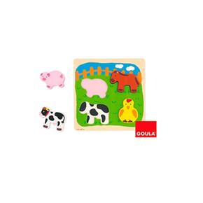 Puzzle Animales Granja