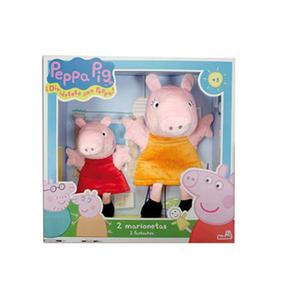 Peppa Pig – Set De 2 Marionetas Peppa Pig + Mamá