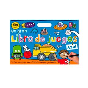 Un Gran Libro De Juegos Azul