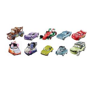 Pack 10 Coches Cars 2