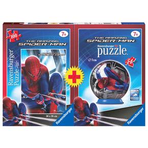 Puzzle + Puzzle Ball Spiderman Ravensburger
