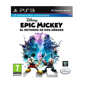 Epic Mickey: El Retorno De Dos Héroes – Playstation 3