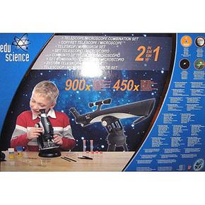 Set Telescopio Astrogazer + Microscopio Astrogazer Edu Science