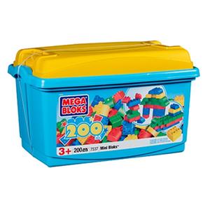 Mini Contenedor 200 Piezas Mega Bloks