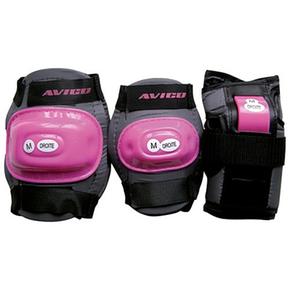 30 Avigo En Patines Set Línea Rosa Protecciones Stats Y 33 yNP80wvnOm