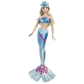 Barbie – “una Aventura De Sirenas 2″ – Sirena Real Mágica Azul