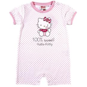 Pelele Lunares Hello Kitty 12 Meses