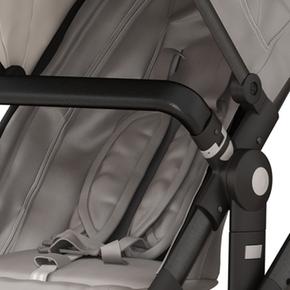 Joolz Negro Chasis Conjunto De Day Silver Tejido Sillita Paseo LA34R5j