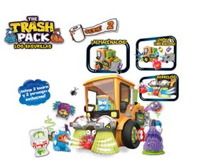 Trash Pack S2 Limpiadora De Calles + 2 Figuras