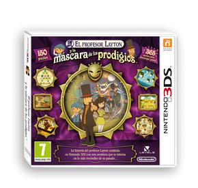 N3ds Juego Profesor Layton Y La Máscara De Los Prodigios