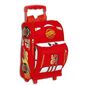 Mochila Con Carro Infantil Cars 3d