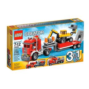 Lego Creator – Camión Remolque Para Vehículos De Construcción – 31005