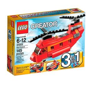 Lego Creator – Helicóptero Rojo De Transporte – 31003
