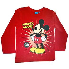 Camiseta Manga Larga Mickey Roja – Talla 6