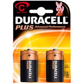 Pack 2 Pilas C Duracell Plus