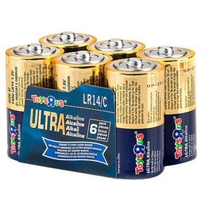 Pack 6 Pilas C Ultra Alcalinas