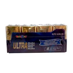 Pack 4 Pilas 9v. Ultra Alcalinas