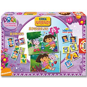 Puzzle Superpack Dora La Exploradora Educa Borrás